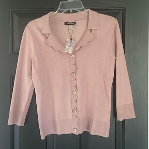 NWT Cable & Gauge 3/4 sleeve sweater